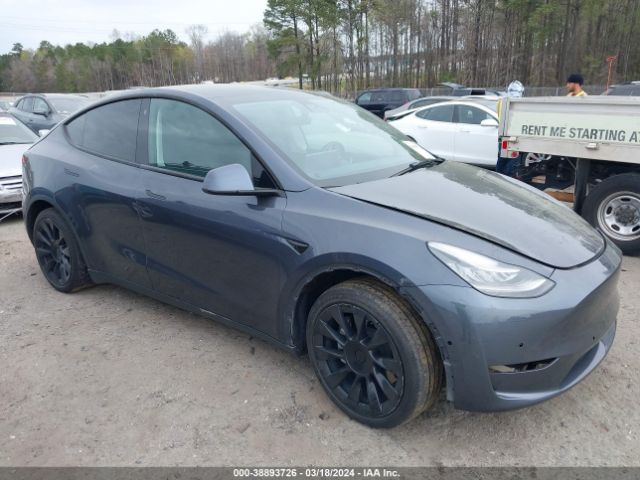 Продаж на аукціоні авто 2021 Tesla Model Y Long Range Dual Motor All-wheel Drive, vin: 5YJYGDEE5MF129367, номер лоту: 38893726
