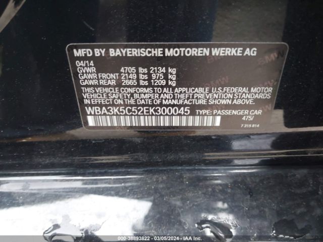 WBA3K5C52EK300045 BMW 328d Xdrive