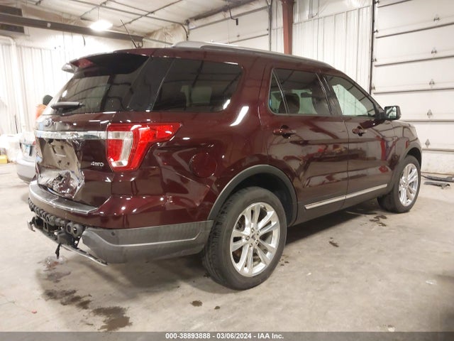 Ford EXPLORER XLT 2018 1FM5K8D80JGB28287 Image 4