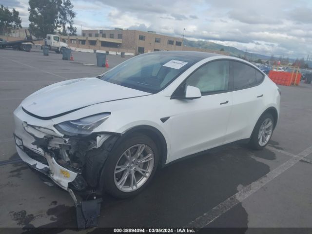 7SAYGDEE6NF376157 Tesla Model Y Long Range Dual Motor All-wheel Drive