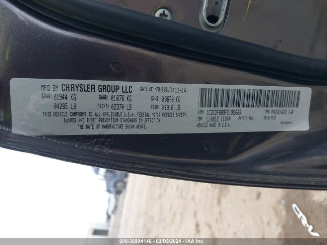1C3CDFBB9FD199669 Dodge DART SXT