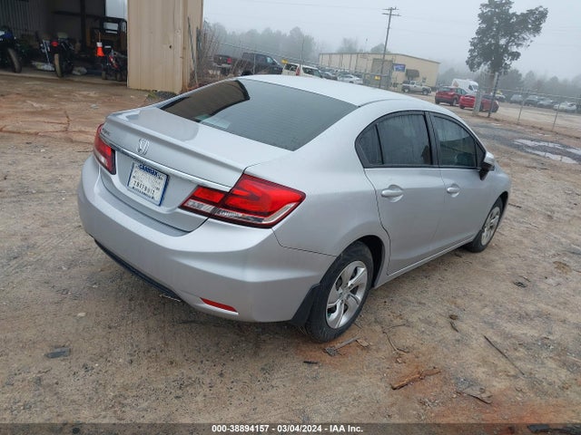 Honda Civic Lx 2014 2HGFB2F5XEH547641 Image 4