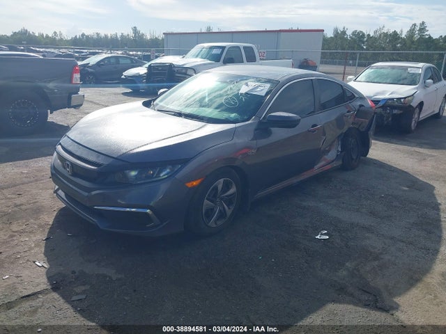 Honda Civic Lx 2019 2HGFC2F66KH563241 Image 2