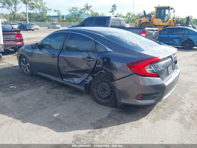 Honda Civic Lx 2019 2HGFC2F66KH563241 Image 3