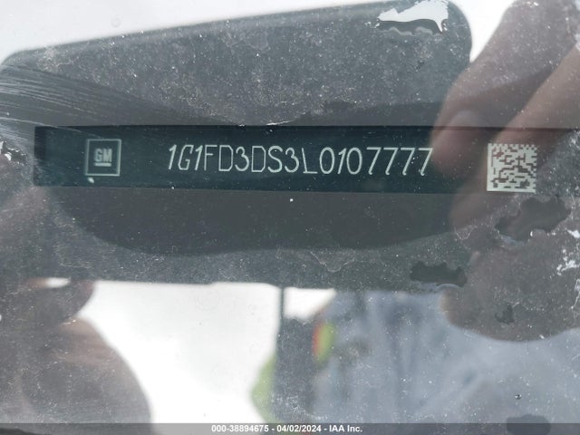 Chevrolet Camaro Rwd  2lt 2020 1G1FD3DS3L0107777 Image 9