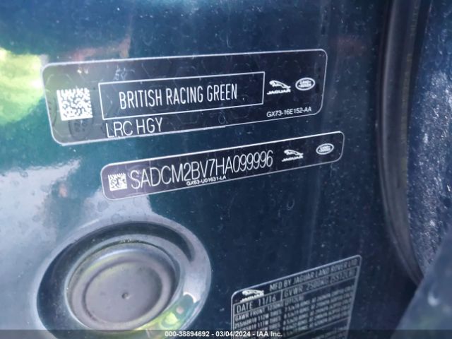 SADCM2BV7HA099996 Jaguar F-PACE S
