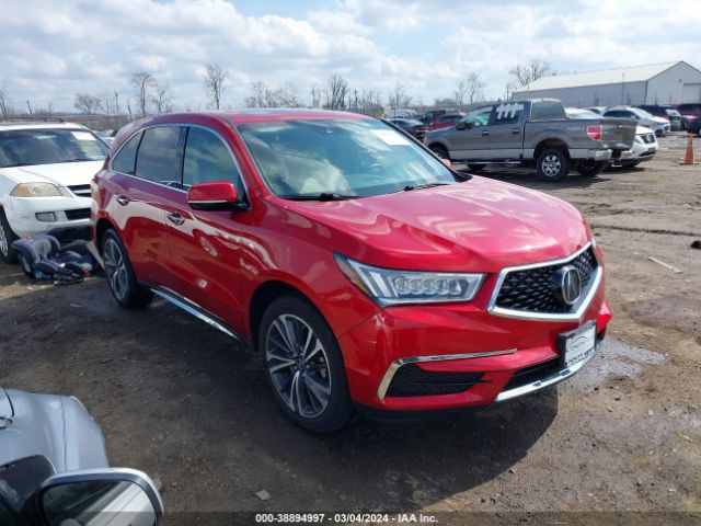 Auction sale of the 2020 Acura Mdx Technology Package, vin: 5J8YD4H57LL015467, lot number: 38894997