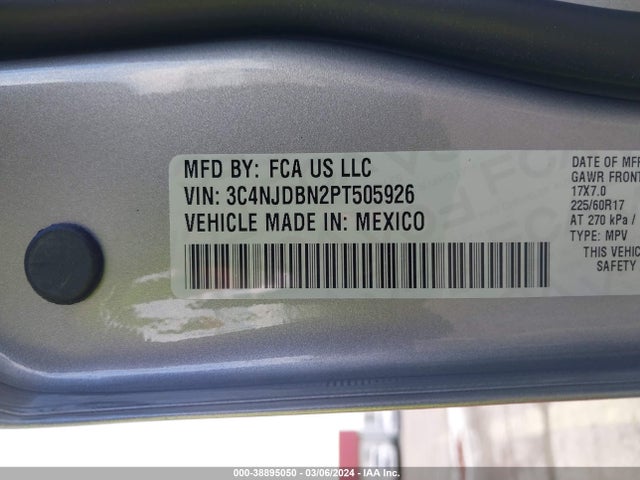 Jeep Compass Latitude 4x4 2023 3C4NJDBN2PT505926 Image 9