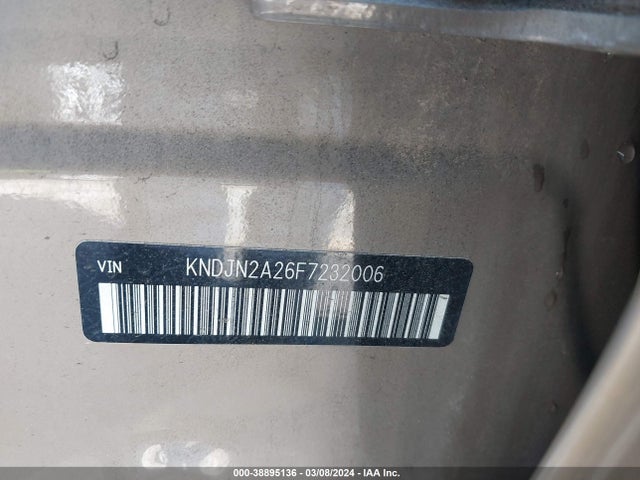 KIA Soul 2015 KNDJN2A26F7232006 Image 9