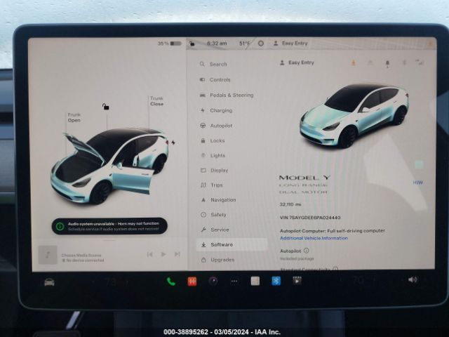 7SAYGDEE6PA024440 Tesla Model Y