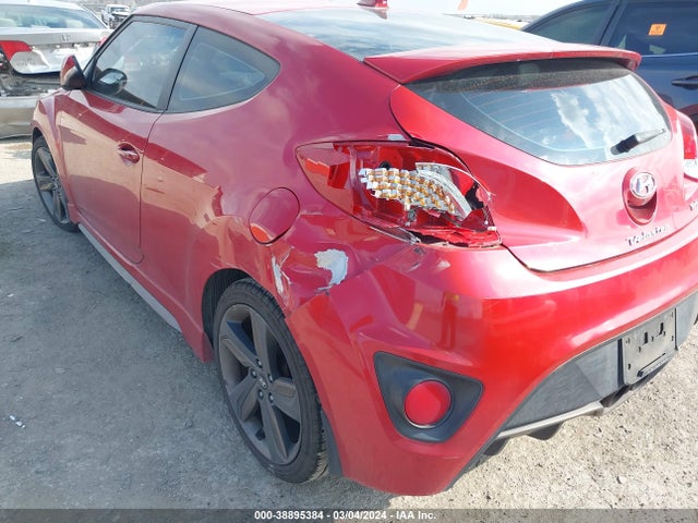 Hyundai Veloster Turbo W/black 2014 KMHTC6AE0EU190332 Image 6