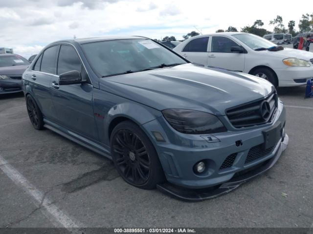 2011 MERCEDES-BENZ C 63 AMG WDDGF7HB7BF545176