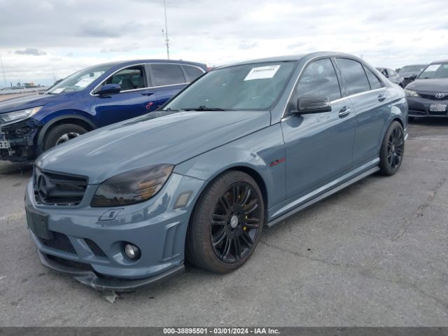2011 MERCEDES-BENZ C 63 AMG WDDGF7HB7BF545176 Photo 1