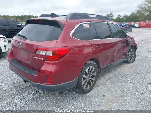 Subaru Outback 2.5i Limited 2016 4S4BSBNC1G3233388 Image 4