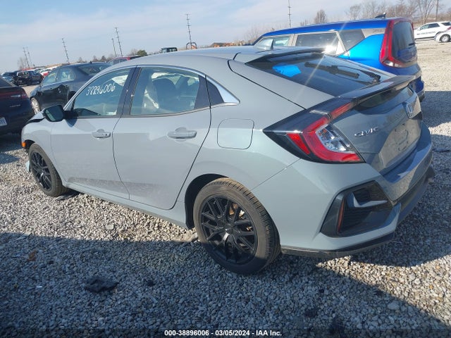 Honda CIVIC EX 2021 SHHFK7H66MU214082 Image 3
