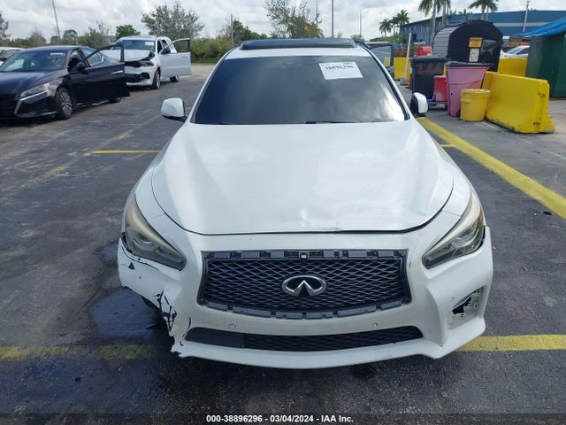2017 Infiniti Q50 3.0t Red Sport 400 მანქანა იყიდება აუქციონზე, vin: JN1FV7AP5HM851217, აუქციონის ნომერი: 38896296