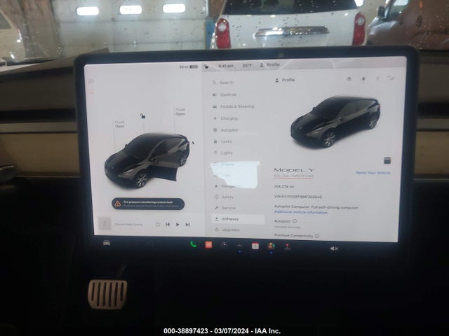 5YJYGDEF8MF202045 Tesla Model Y Performance Dual Motor All-wheel Drive