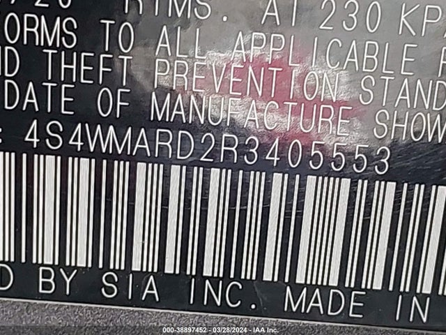 Subaru Ascent Limited 8-passenger 2024 4S4WMARD2R3405553 Image 9