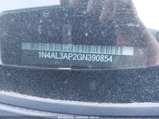Nissan Altima 2.5 S 2016 1N4AL3AP2GN390854 Image 9