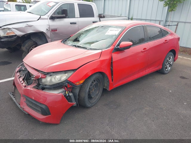 Honda Civic Lx 2016 2HGFC2F56GH569412 Image 2