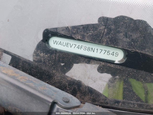 Aukcja sprzedaży 2008 Audi A6 4.2, vin: WAUEV74F88N177549, numer aukcji: 38898026