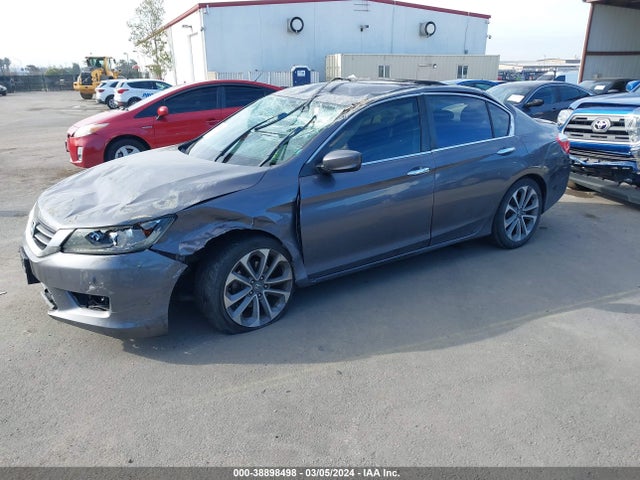Honda Accord Sport 2014 1HGCR2F59EA276729 Image 2