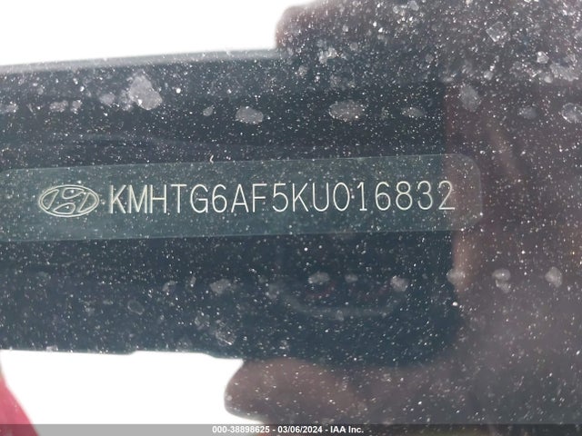 Hyundai Veloster 2.0 2019 KMHTG6AF5KU016832 Image 9