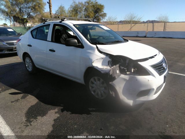 2014 Nissan Versa 1.6 S მანქანა იყიდება აუქციონზე, vin: 3N1CN7AP5EL843840, აუქციონის ნომერი: 38898654