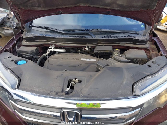 Honda Pilot Ex-l 2016 5FNYF5H59GB001254 Image 10