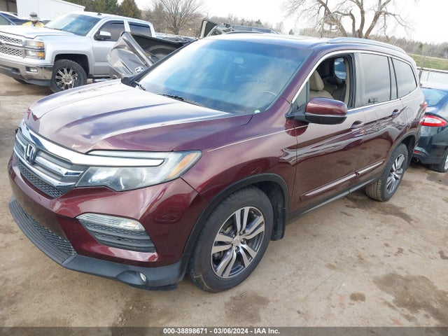 Honda Pilot Ex-l 2016 5FNYF5H59GB001254 Image 2