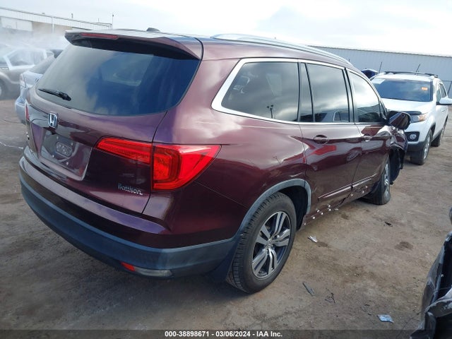 Honda Pilot Ex-l 2016 5FNYF5H59GB001254 Image 4