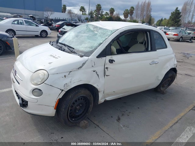 2012 FIAT 500 3C3CFFAR1CT105170 Photo 1