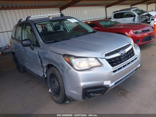 Auction sale of the 2018 Subaru Forester 2.5i, vin: JF2SJAAC0JG417388, lot number: 38898885