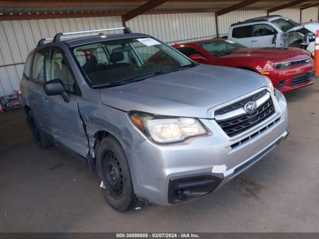 2018 Subaru Forester 2.5i მანქანა იყიდება აუქციონზე, vin: JF2SJAAC0JG417388, აუქციონის ნომერი: 38898885