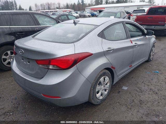 Hyundai ELANTRA SE 2016 5NPDH4AE5GH700167 Image 4