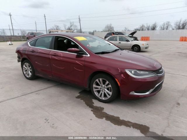 Auction sale of the 2015 Chrysler 200 Limited, vin: 1C3CCCAB2FN567090, lot number: 38899090