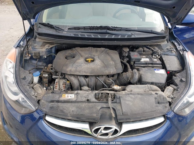 2013 HYUNDAI ELANTRA GLS VIN: KMHDH4AE5DU872325