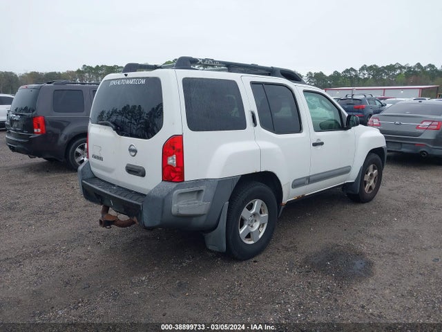2006 NISSAN XTERRA S VIN: 5N1AN08UX6C538186
