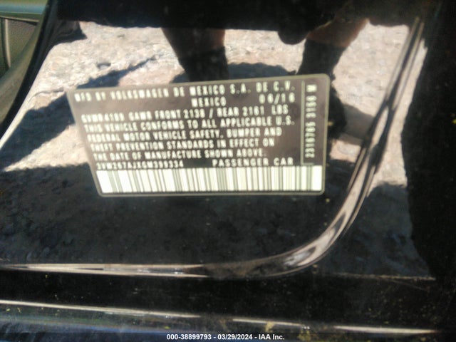 3VW267AJXGM399334 Volkswagen Jetta 1.4t S