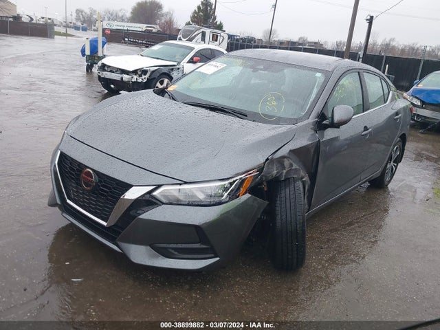 Nissan Sentra Sv Xtronic Cvt 2023 3N1AB8CV7PY291376 Image 2