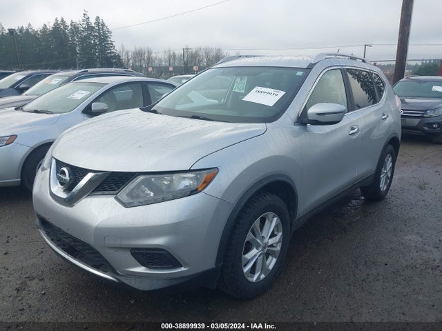 2016 NISSAN ROGUE SV VIN: KNMAT2MV9GP630405