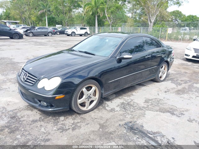 2004 MERCEDES-BENZ CLK 500 VIN: WDBTJ75J74F105754