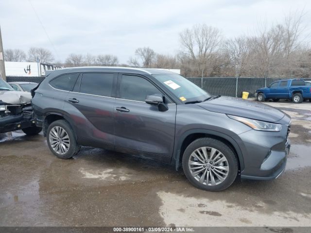 5TDFZRBH9NS256939 Toyota Highlander Platinum