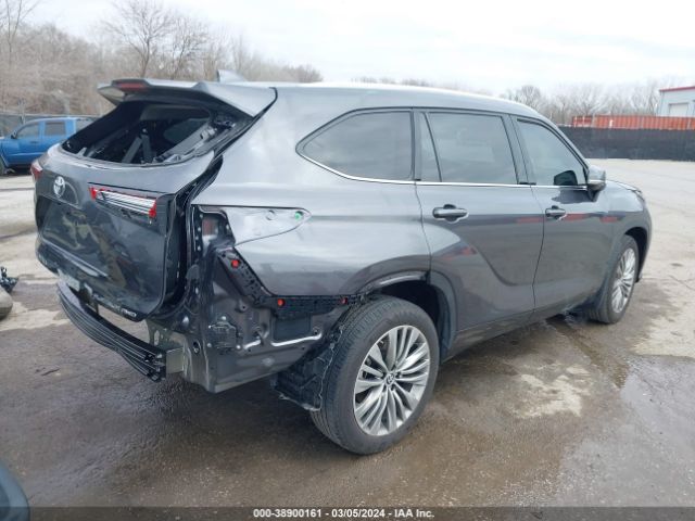 5TDFZRBH9NS256939 Toyota Highlander Platinum