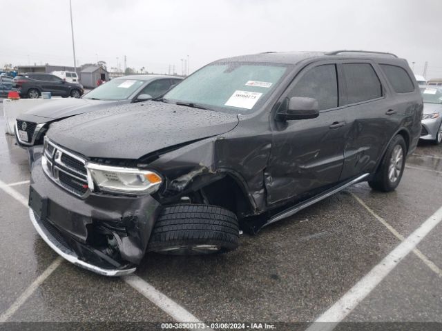 1C4RDHAG3HC703320 Dodge Durango Sxt Rwd