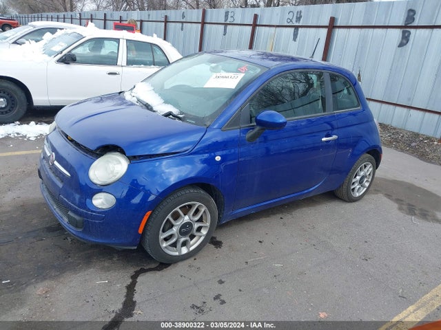 2012 FIAT 500 3C3CFFAR8CT344005 Photo 1
