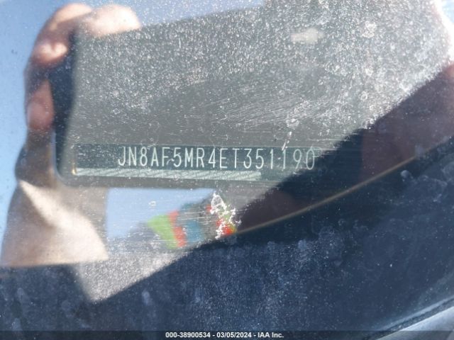 JN8AF5MR4ET351190 Nissan Juke Sl