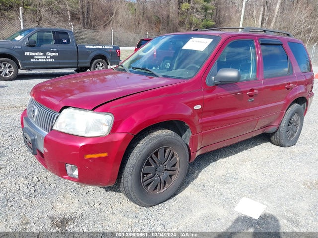 2005 MERCURY MARINER LUXURY/PREMIER VIN: 4M2YU57195DJ07562