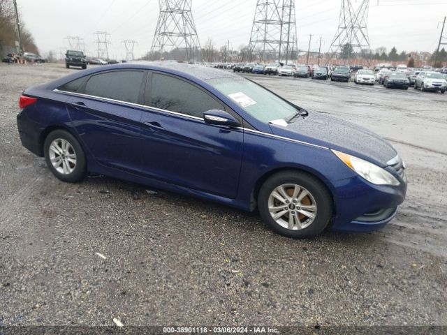 2014 Hyundai Sonata Gls მანქანა იყიდება აუქციონზე, vin: 5NPEB4AC3EH847444, აუქციონის ნომერი: 38901118