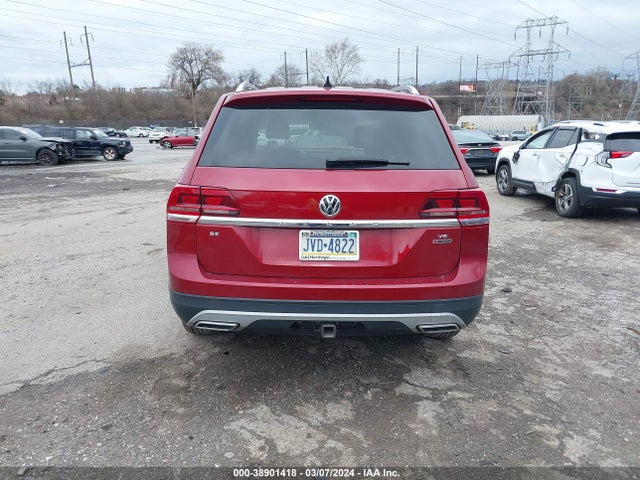 1V2UR2CA6KC528455 Volkswagen Atlas 3.6l V6 Se W/technology